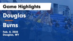 Douglas  vs Burns  Game Highlights - Feb. 8, 2020