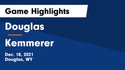 Douglas  vs Kemmerer  Game Highlights - Dec. 18, 2021