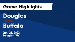 Douglas  vs Buffalo  Game Highlights - Jan. 21, 2022