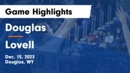 Douglas  vs Lovell  Game Highlights - Dec. 15, 2023