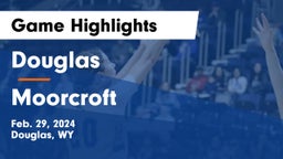 Douglas  vs Moorcroft  Game Highlights - Feb. 29, 2024