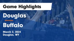 Douglas  vs Buffalo  Game Highlights - March 2, 2024