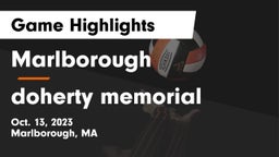 Marlborough  vs doherty memorial  Game Highlights - Oct. 13, 2023