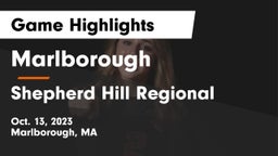 Marlborough  vs Shepherd Hill Regional  Game Highlights - Oct. 13, 2023