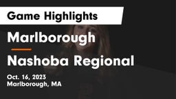 Marlborough  vs Nashoba Regional  Game Highlights - Oct. 16, 2023
