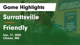 Surrattsville  vs Friendly Game Highlights - Jan. 17, 2020