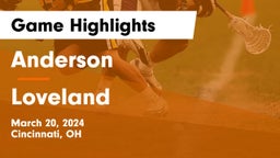 Anderson  vs Loveland  Game Highlights - March 20, 2024