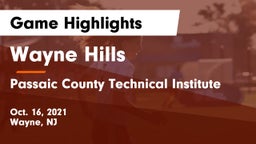 Wayne Hills  vs Passaic County Technical Institute Game Highlights - Oct. 16, 2021
