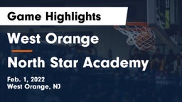 West Orange  vs North Star Academy  Game Highlights - Feb. 1, 2022