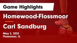Homewood-Flossmoor  vs Carl Sandburg  Game Highlights - May 2, 2023