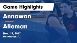 Annawan  vs Alleman  Game Highlights - Nov. 15, 2017