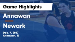 Annawan  vs Newark Game Highlights - Dec. 9, 2017