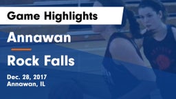 Annawan  vs Rock Falls  Game Highlights - Dec. 28, 2017
