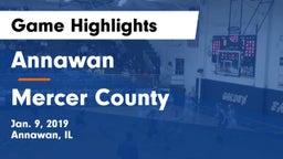 Annawan  vs Mercer County  Game Highlights - Jan. 9, 2019