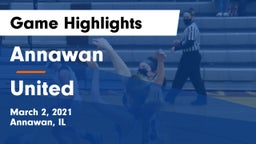 Annawan  vs United  Game Highlights - March 2, 2021