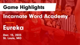 Incarnate Word Academy vs Eureka  Game Highlights - Dec. 15, 2023