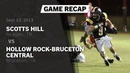 Recap: Scotts Hill  vs. Hollow Rock-Bruceton Central  2013