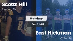 Matchup: Scotts Hill High vs. East Hickman  2017