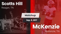 Matchup: Scotts Hill High vs. McKenzie  2017