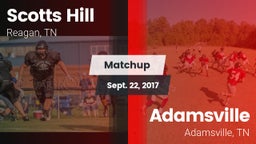 Matchup: Scotts Hill High vs. Adamsville  2017