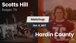 Matchup: Scotts Hill High vs. Hardin County  2017