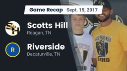 Recap: Scotts Hill  vs. Riverside  2017