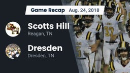 Recap: Scotts Hill  vs. Dresden  2018