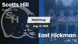 Matchup: Scotts Hill High vs. East Hickman  2018