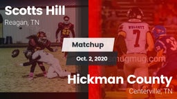 Matchup: Scotts Hill High vs. Hickman County  2020