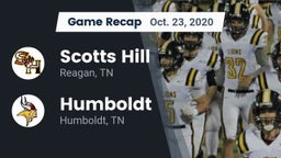 Recap: Scotts Hill  vs. Humboldt  2020