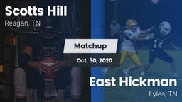 Matchup: Scotts Hill High vs. East Hickman  2020