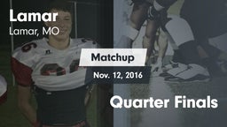 Matchup: Lamar  vs. Quarter Finals 2016