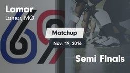 Matchup: Lamar  vs. Semi FInals 2016