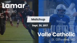 Matchup: Lamar  vs. Valle Catholic  2016