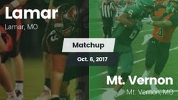 Matchup: Lamar  vs. Mt. Vernon  2016