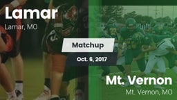 Matchup: Lamar  vs. Mt. Vernon  2017