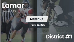 Matchup: Lamar  vs. District #1 2016