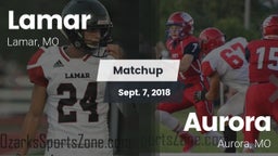 Matchup: Lamar  vs. Aurora  2018