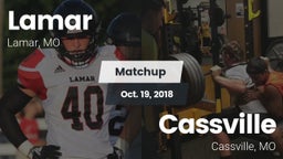 Matchup: Lamar  vs. Cassville  2018