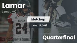 Matchup: Lamar  vs. Quarterfinal 2018