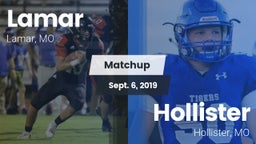 Matchup: Lamar  vs. Hollister  2019