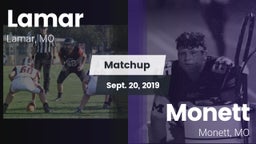 Matchup: Lamar  vs. Monett  2019