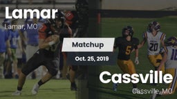 Matchup: Lamar  vs. Cassville  2019