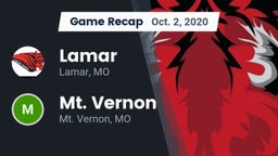 Recap: Lamar  vs. Mt. Vernon  2020