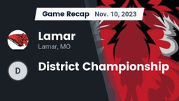 Recap: Lamar  vs. District Championship 2023