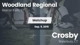 Matchup: Woodland Regional vs. Crosby  2016