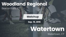 Matchup: Woodland Regional vs. Watertown  2016