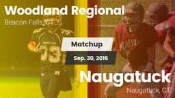 Matchup: Woodland Regional vs. Naugatuck  2016