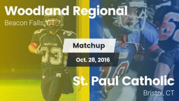 Matchup: Woodland Regional vs. St. Paul Catholic  2016