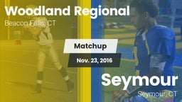 Matchup: Woodland Regional vs. Seymour  2016